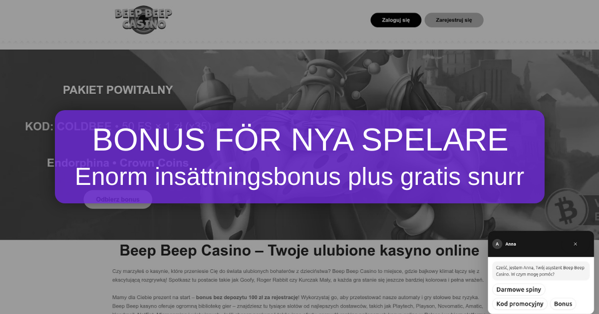 Beepbeep Casino Sverige